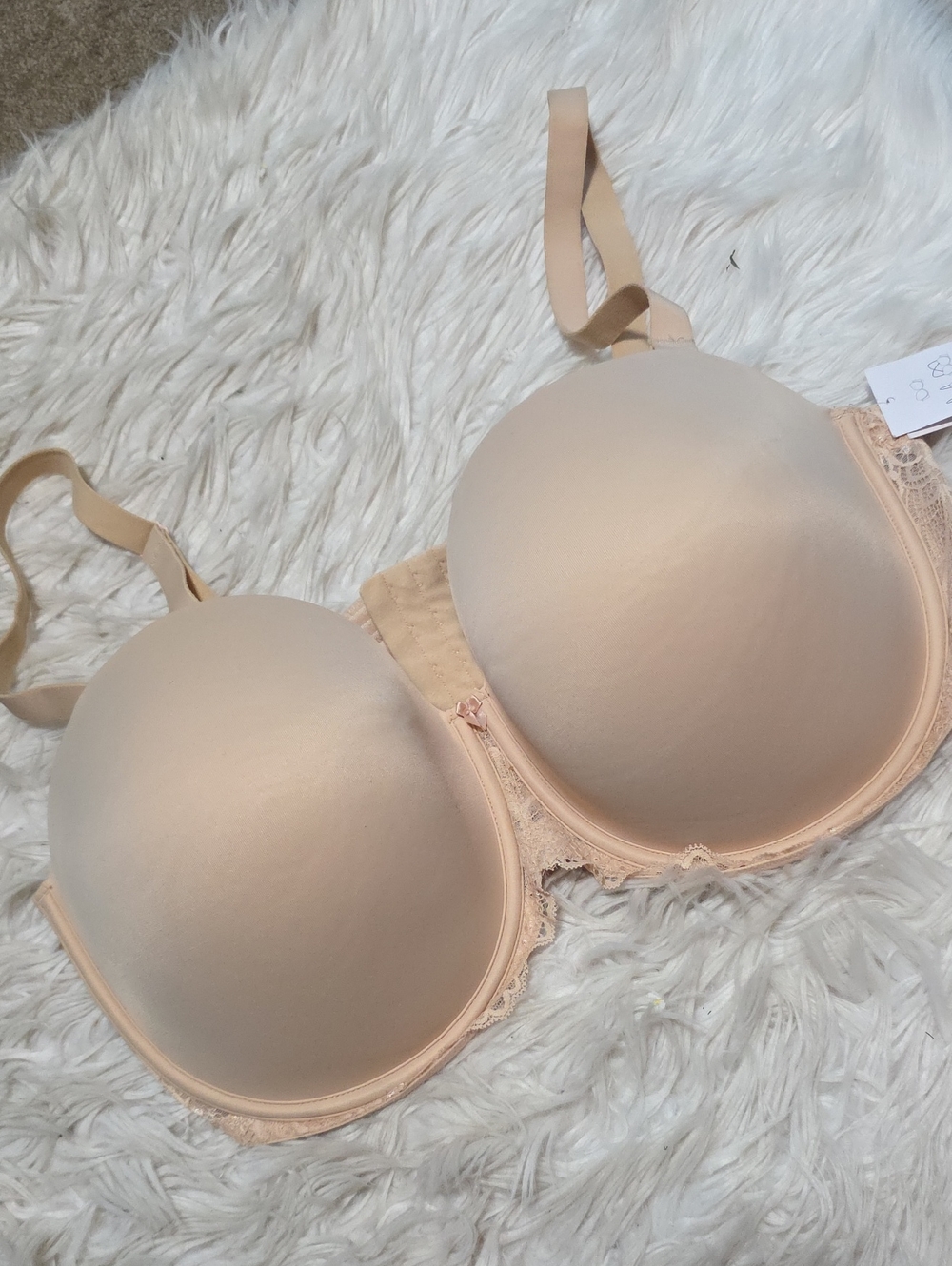 NWT Auden Lighly Lined Strapless Bra- 46DDD